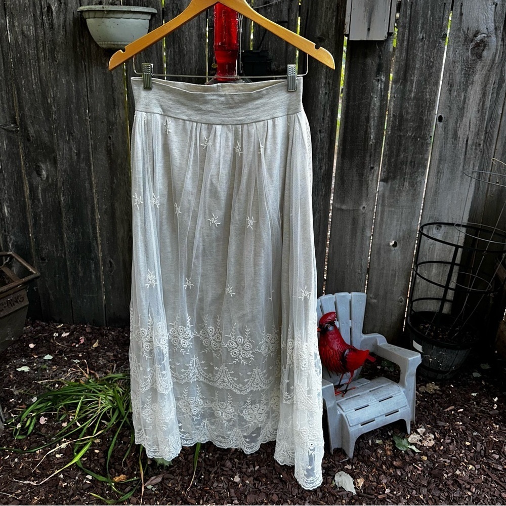 Sundance Great Lengths Lace Skirt